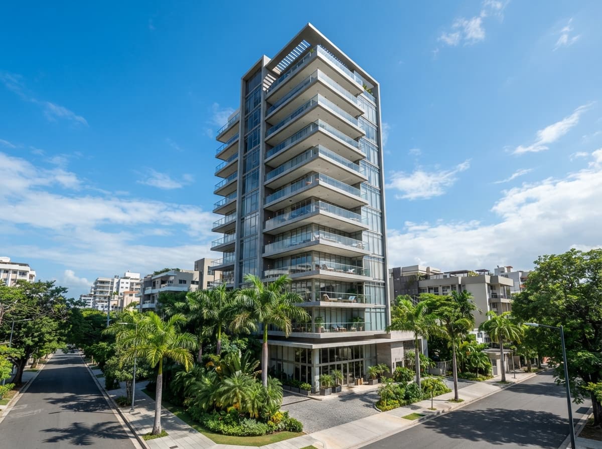 Apartamento en Bávaro con portón eléctrico