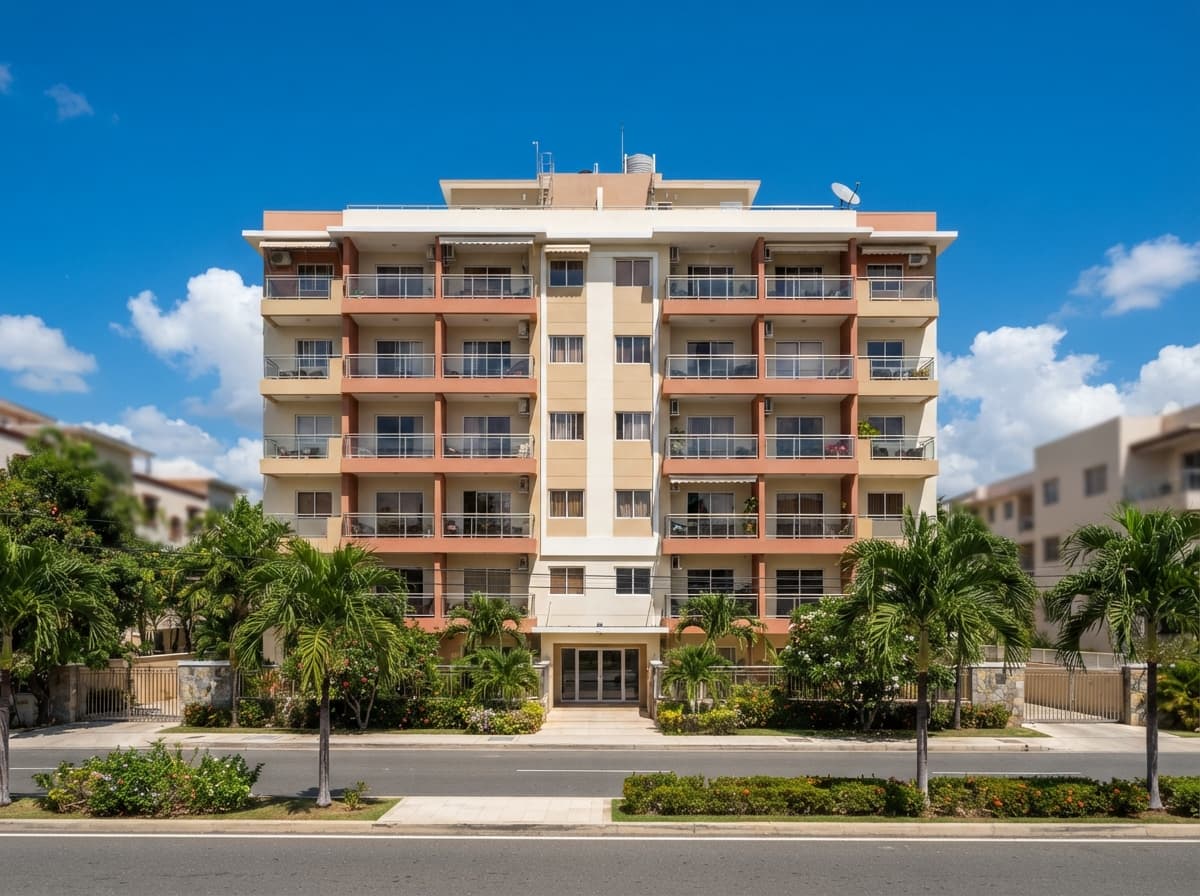 Edificio en Los Jardines con gimnasio