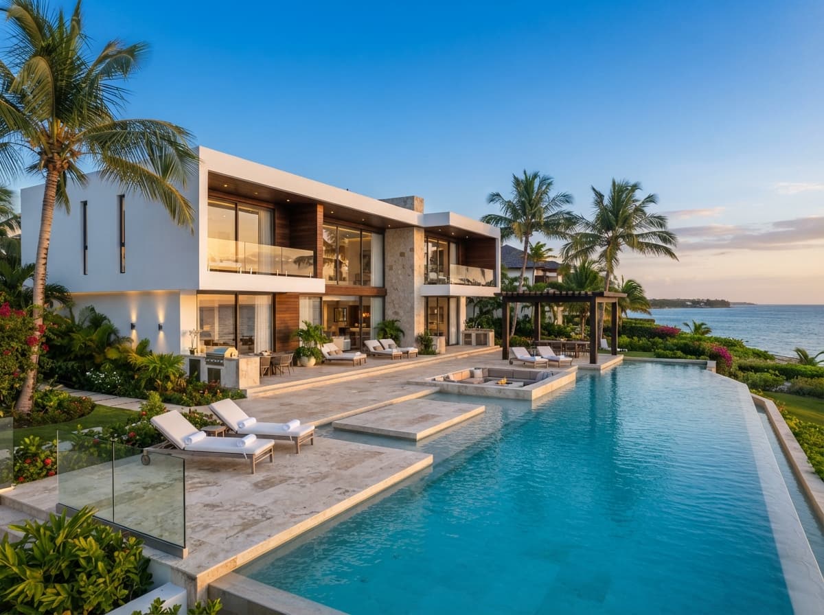 Villa en Costambar con vista al mar